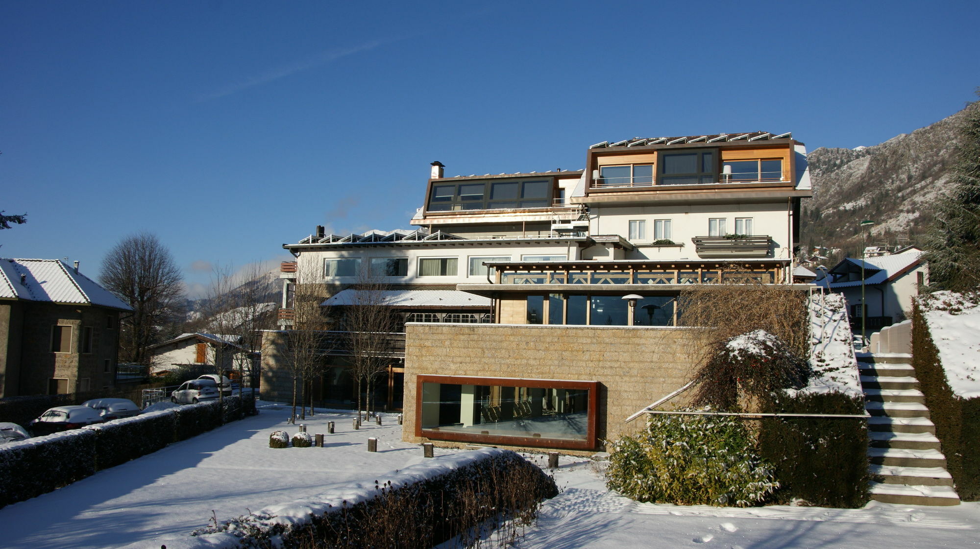 Hotel Milano Alpen Resort Meeting&Spa Кастионе дела Презолана Екстериор снимка